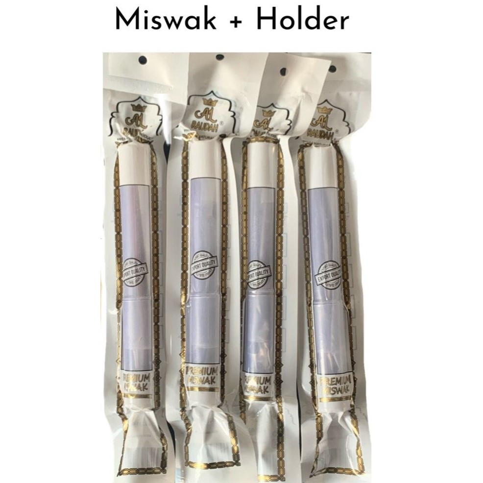 miswak holder+ zaitun miswak