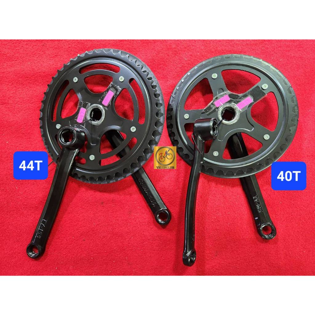 40T, 42T, 44T Single speed Crankset สําหรับจักรยานผู้ใหญ่ Fixie MTB
