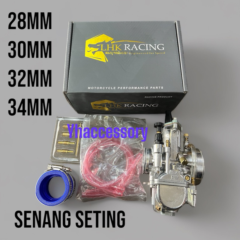 LHK RACING CARBURETIR POVER JET PWK ครบชุด