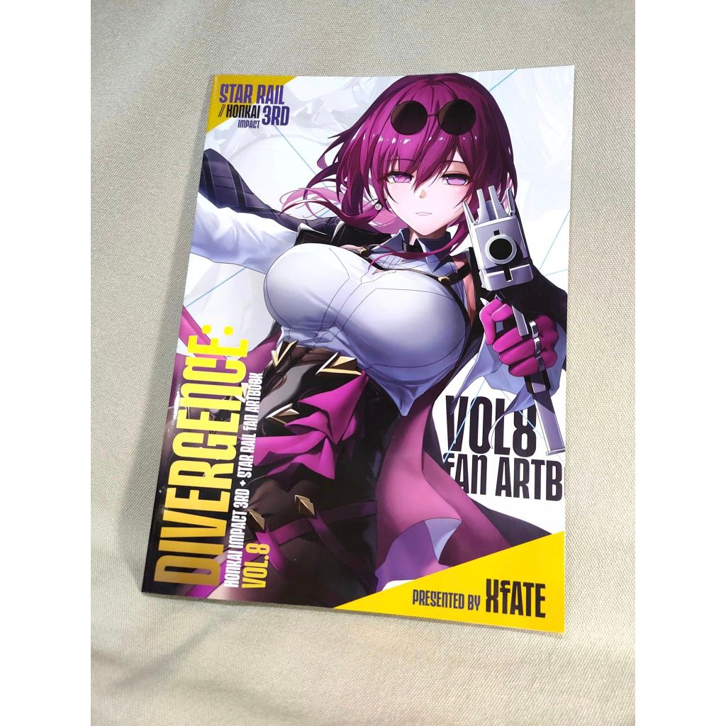 ArtbookHSR x HI3 Artbook Vol.8: Divergence: [xFate - Honkai: Star Rail x Honkai Impact 3rd]