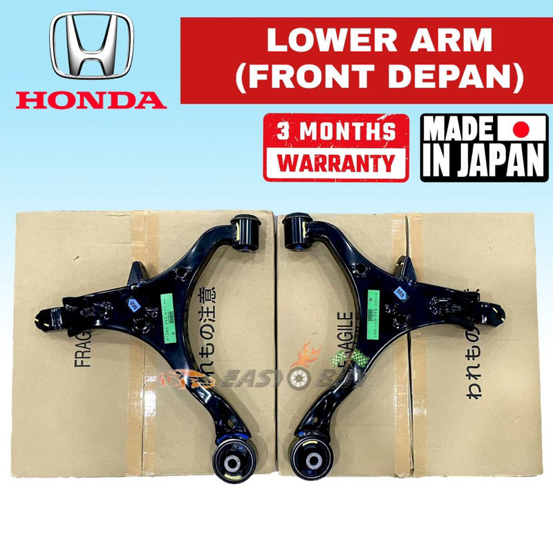 ญี่ปุ่น HONDA LOWER ARM (FRONT DEPAN) - HONDA CRV CR-V 2.0 S9A (2003-2009) 51360-S9A-H01 51350-S9A-H