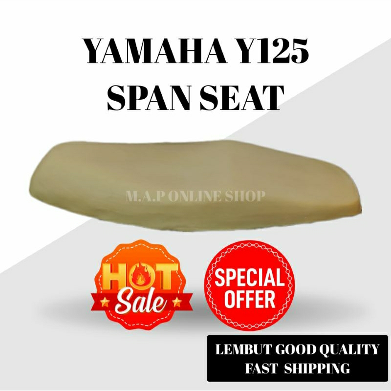 Yamaha Y125 Y125Z Y125ZR Span Seat Pu Form Span Cushion Kusion Kusyen คุณภาพดี