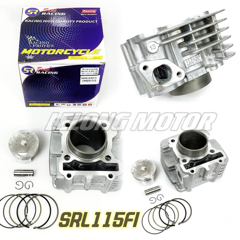 RACING BLOCK 55MM 57MM SRL115 OLD SRL115 FI SUM RACING