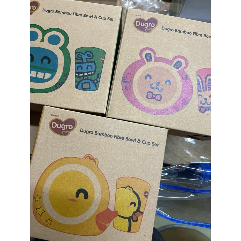 ชุดชาม&ถ้วย Dugro Bamboo Fiber