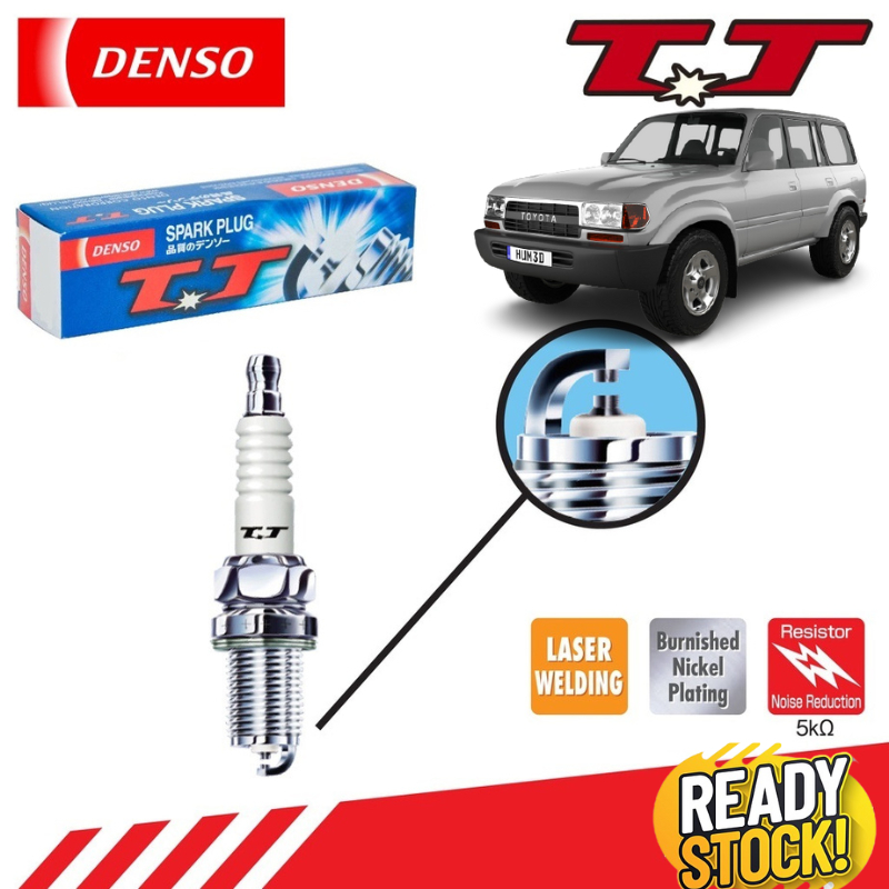 DENSO SPARK PLUG NICKEL TT ราคา 1 ชุด = 4 ชิ้น K20TT TOYOTA LAND CRUISER PRADO J70/800/90