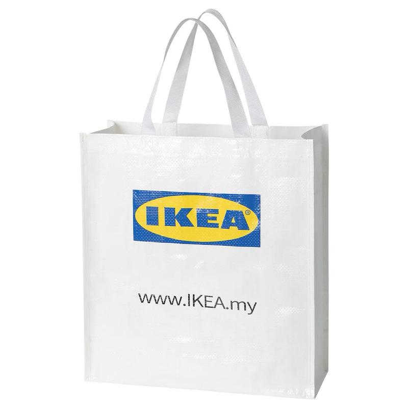 Ikea Klamby กระเป๋า สีขาว