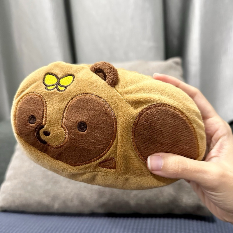 ญี่ปุ่น 🇯🇵 Tanuki และ Kitsune Raccoon Dog & Fox Soft Plush Soft Coin Pouch / Wallet / Makeup / Organ