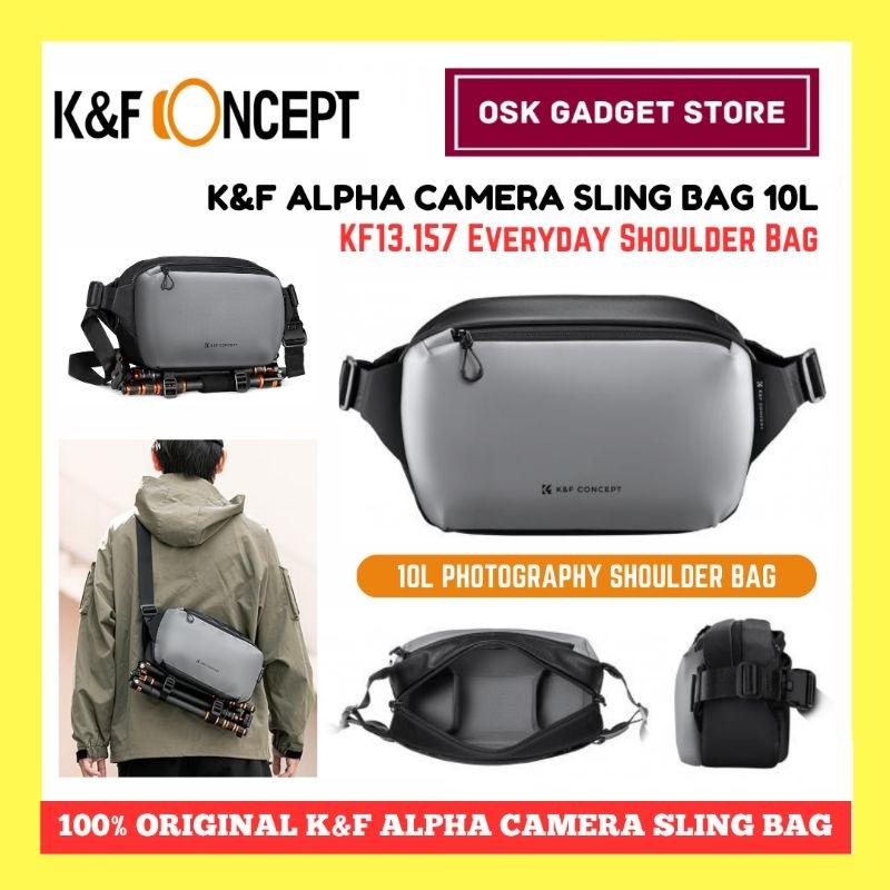 K&F Concept Alpha Camera Sling Bag 10L KF13.157 กระเป๋าสะพายถ่ายภาพ K&F Concept Sling Bag