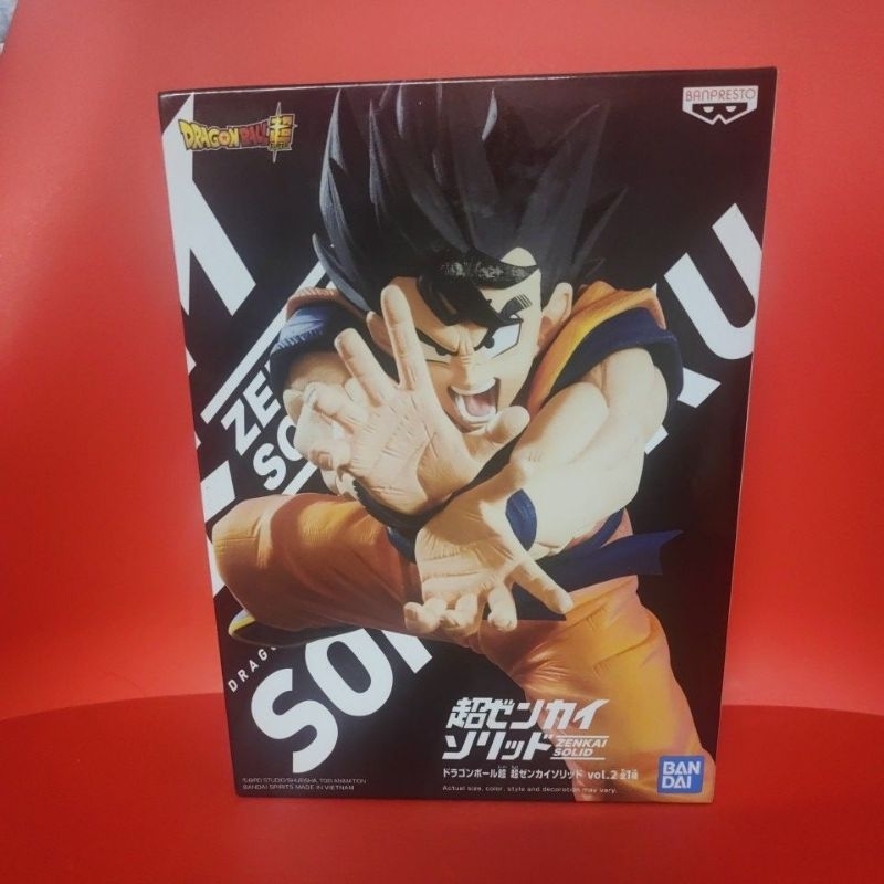 ฟิกเกอร์ Dragon Ball Super Zenkai Solid Vol.2 Son Goku Banpresto