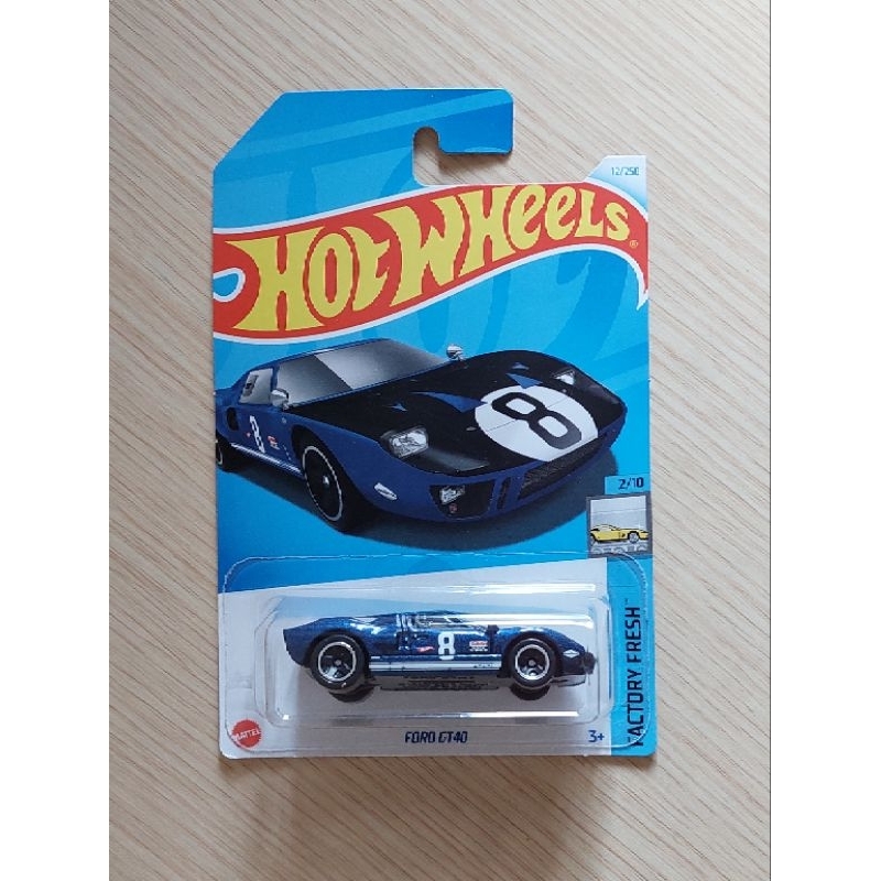 Hot Wheels Ford GT40 / GT 40 (สีน้ําเงินเข้ม)
