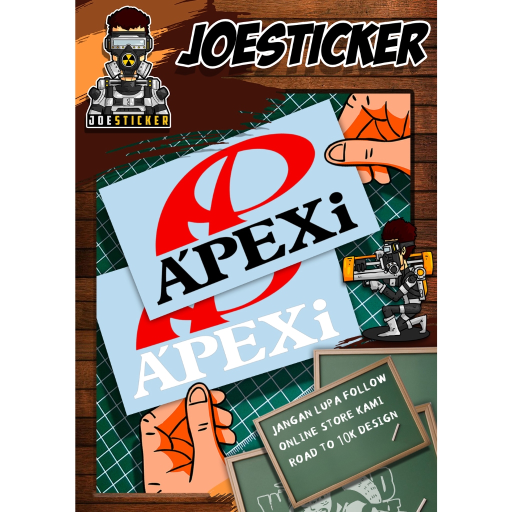 สติ๊กเกอร์ apexi อเนกประสงค์ สําหรับรถไฟ