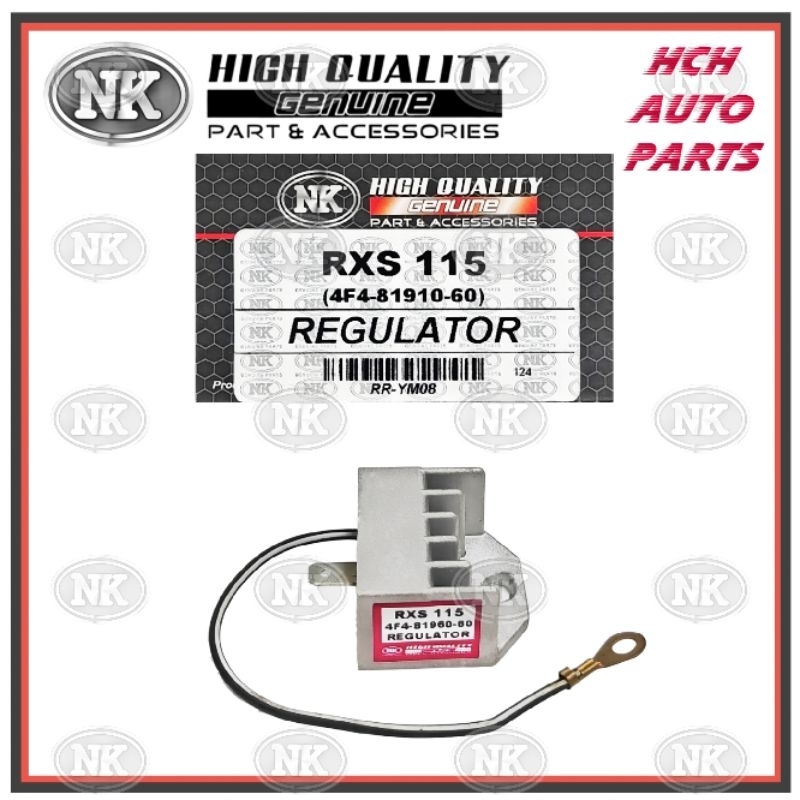RECIFER & REGULATOR (6V) - YAMAHA -RXS 115/ RX 100/RX125/RS125/YB100/Y80/V75/V50/DT50 - 4G4-81910-60