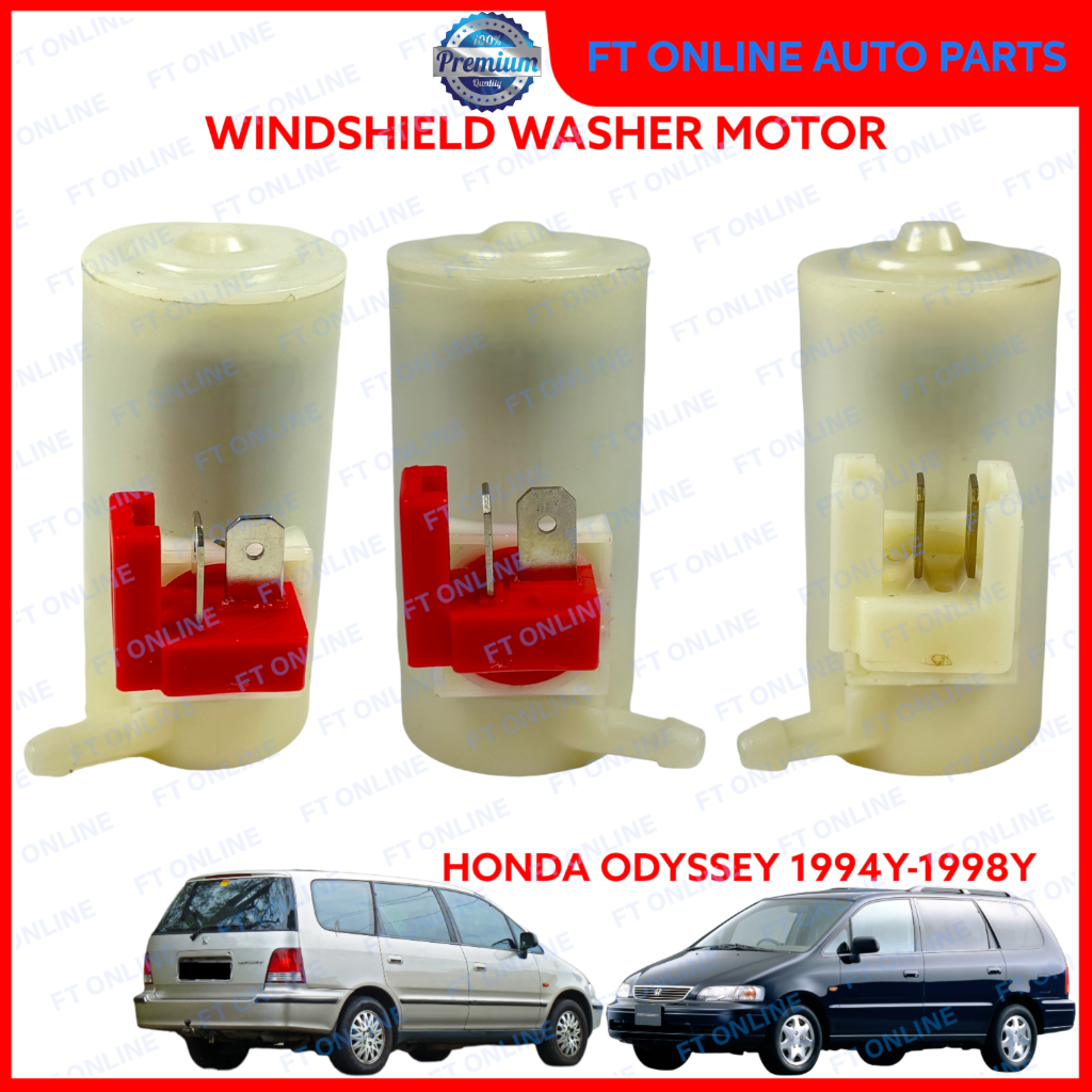 HONDA ODYSSEY 1994-1998 SXO RA1 RA2 RA3 RA4 RA5 เครื่องซักผ้ามอเตอร์/PUMP WINDSHIELD WIPER TANK 1995