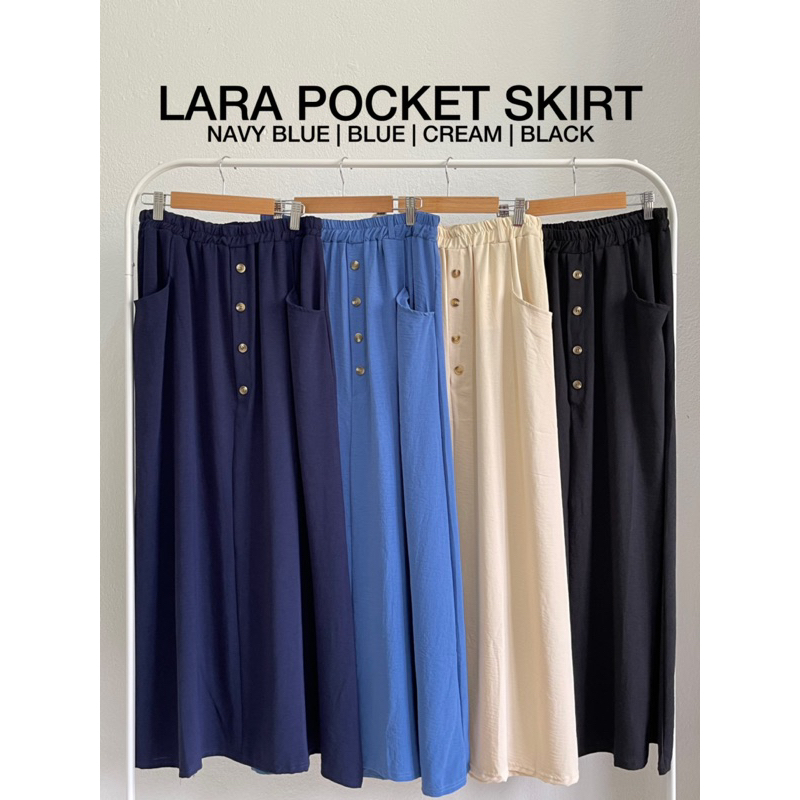 LARA POCKET SKIRT***