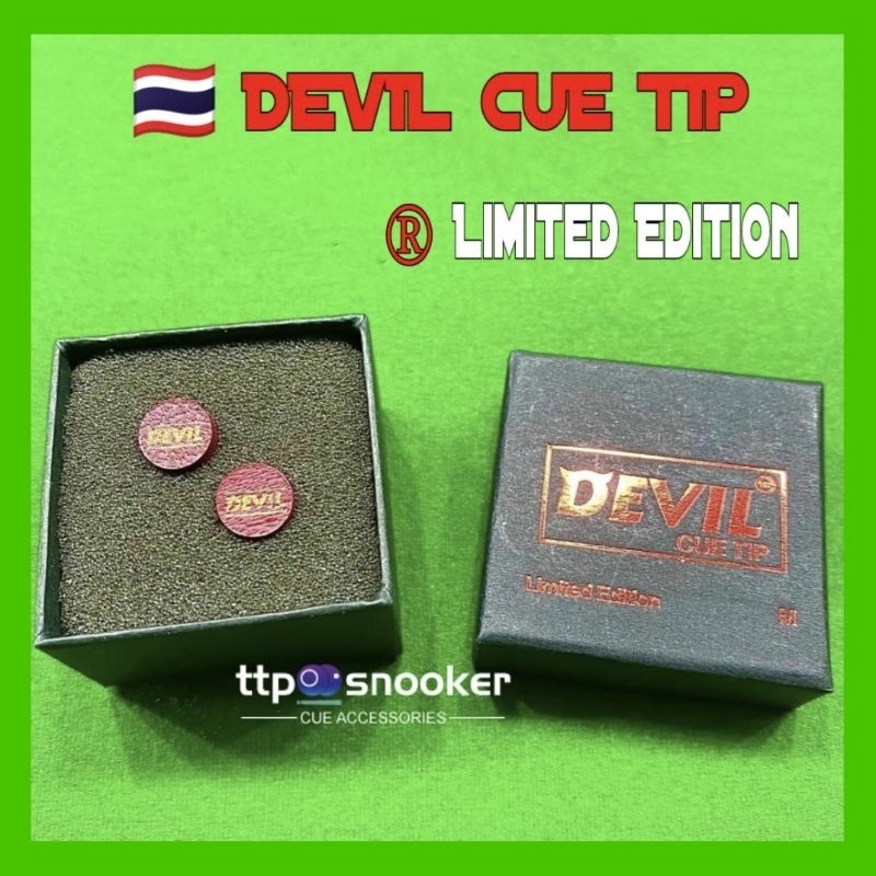 ปลายคิวสนุ๊กเกอร์ DEVIL uk (11mm)