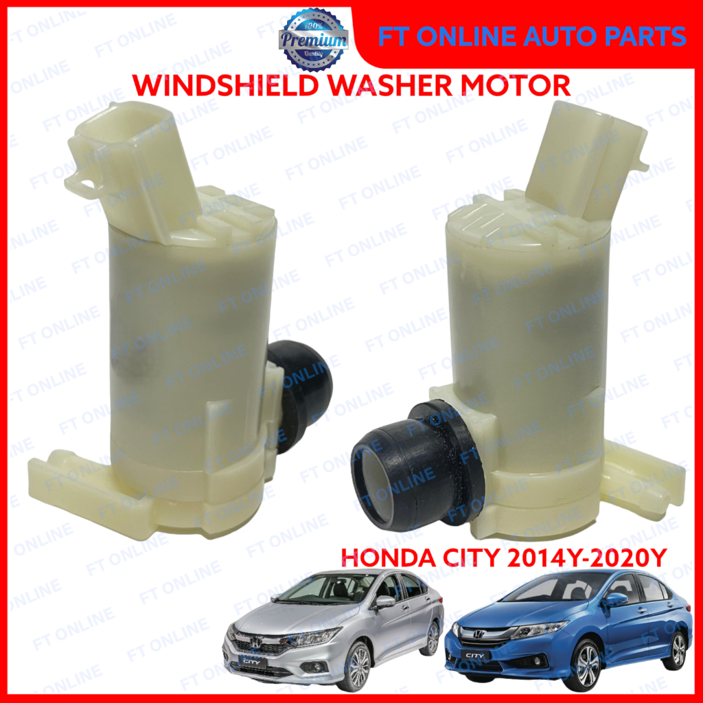 HONDA CITY 2014-2020 T9A GM6 GM7 WASHER มอเตอร์/PUMP WINDSHIELD WIPER TANK 2015 2016 2017 2018 2019