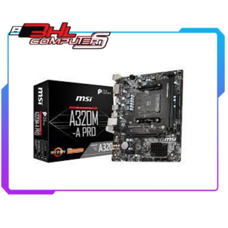 Msi A320M-A PRO [AM4 SOCKET PRO SERIES MOTHERBOARD]