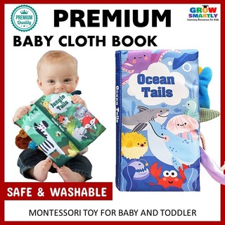Baby Book Cloth Book for baby Buku baby Soft book for baby Sensory book for baby buku bayi buku kain untuk baby 6 bulan