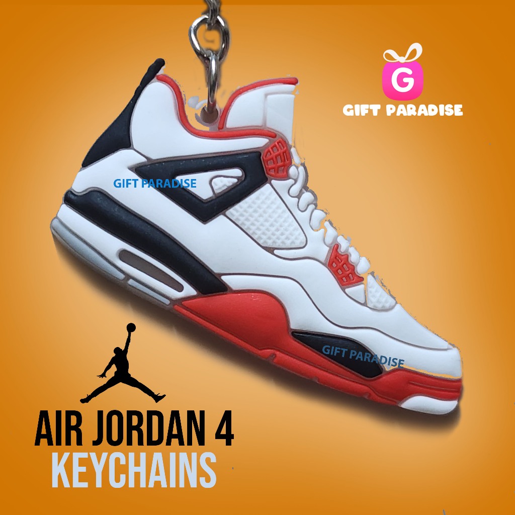 Nike AIR JORDAN 4 พวงกุญแจ รองเท้าผ้าใบ