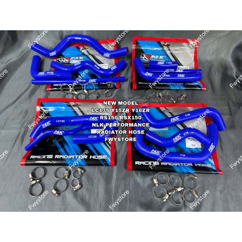 NLK RADIATOR RACING HOSE LC135 Y15ZR RS150 RSX150 Y16ZR