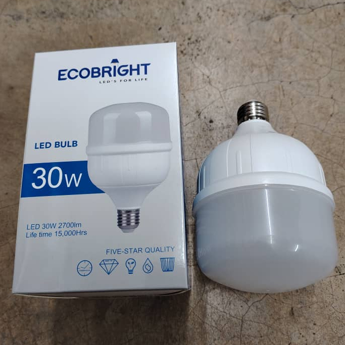 Ecobright หลอดไฟ LED 30W E27 T100- SIRIM