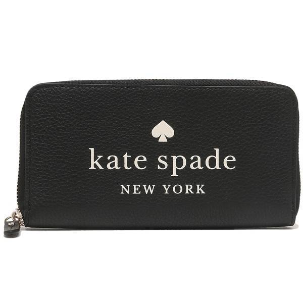 กระเป๋าสตางค์หนัง ใบใหญ่ สีดํา สําหรับผู้หญิง KATE SPADE K4779 Ella