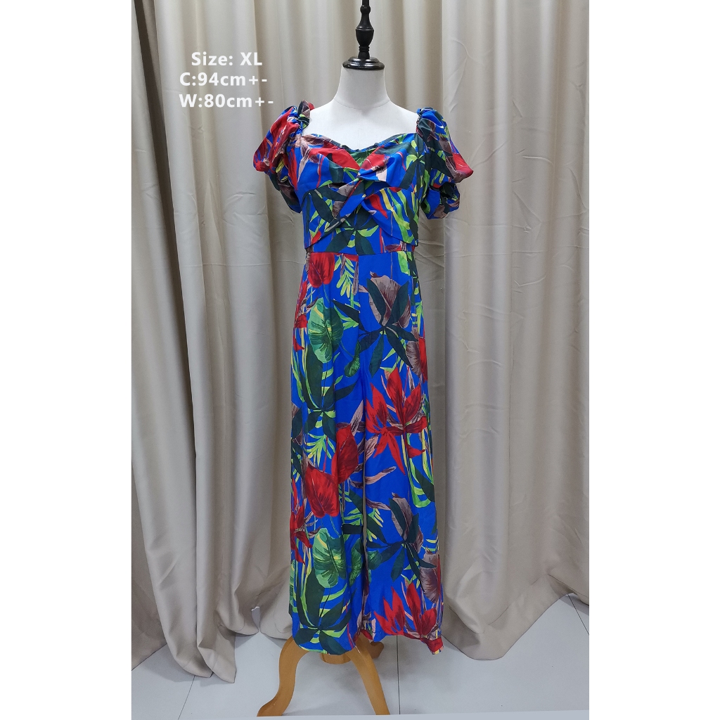 Pre-loved Secondhand Jumpsuits 95% เหมือนใหม่ (W16) (L~XL Size] /连衣出遛 9.5成新裙