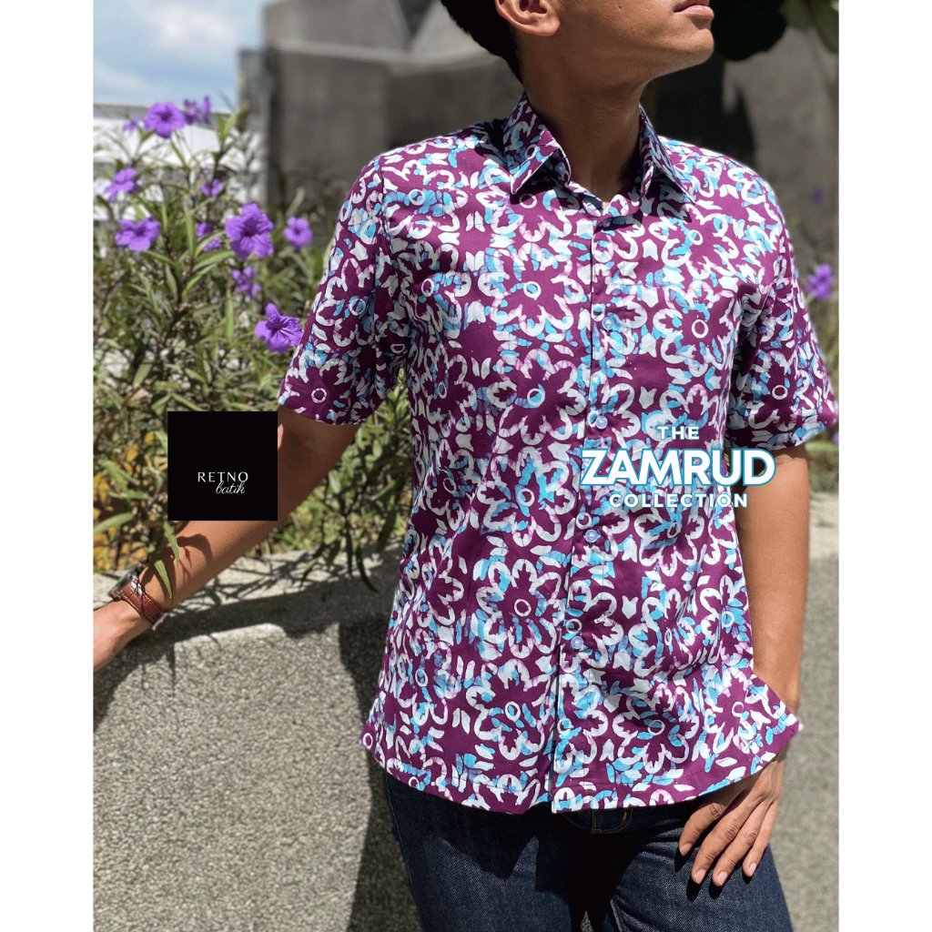 ZC002 เสื้อบาติกผู้ชาย