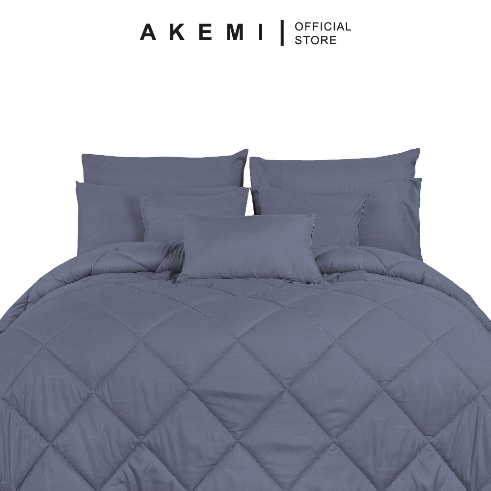 Ai by AKEMI Colorkissed Collection ชุดผ้าปูที่นอน 100% MicroXT 620TC - Yumena (ควีน)