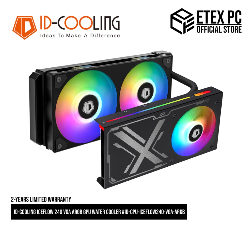 Id-cooling ICEFLOW 240 VGA ARGB GPU Water Cooler ID-CPU-ICEFLOW240-VGA-ARGB