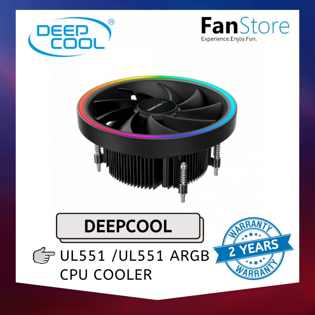 Fantore DEEPCOOL UL551 / UD551 ARGB CPU Air Cooler