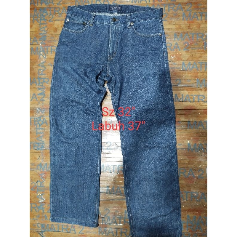 กางเกงยีนส์ Beverly Hill Polo Club /BHPC Sz 32"