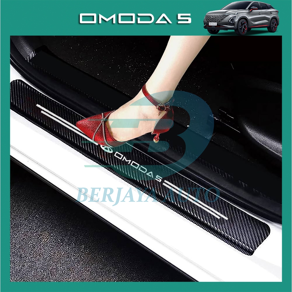 Chery Omoda 5 2022 - 2025 สติกเกอร์ขั้นตอนประตู Fit สําหรับ Chery Omoda 5 2022 - 2025 Berjaya Auto ร