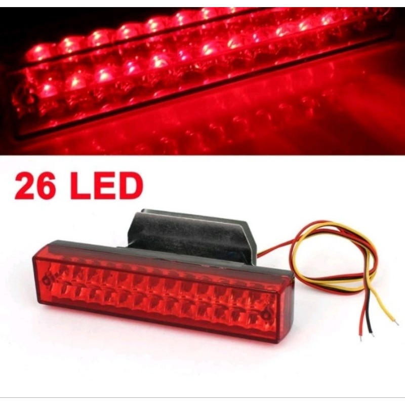 ไฟเบรค 12V รถ 26 Led QR-8818B