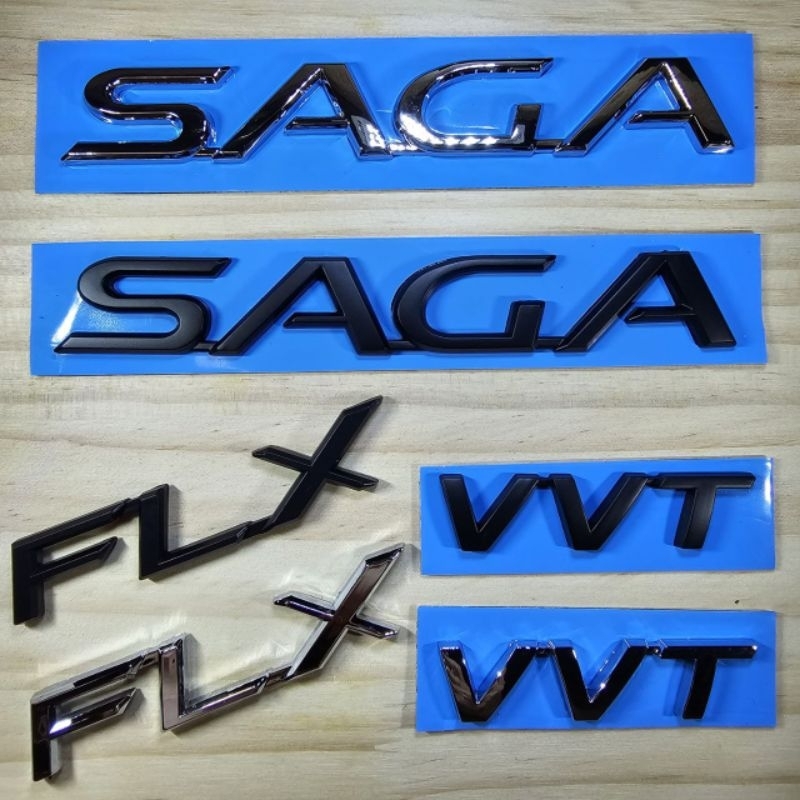 สติกเกอร์โลโก้ตราสัญลักษณ์ Saga Proton Saga Flx Saga VVT สําหรับตกแต่งรถยนต์