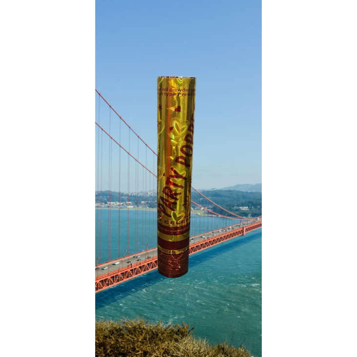 Party Popper Party Confetti วันเกิดงานแต่งงาน