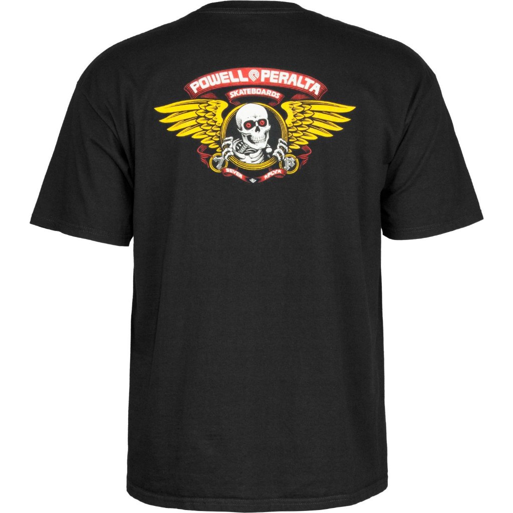 เสื้อยืด Powell Peralta Winged Ripper - สีดํา