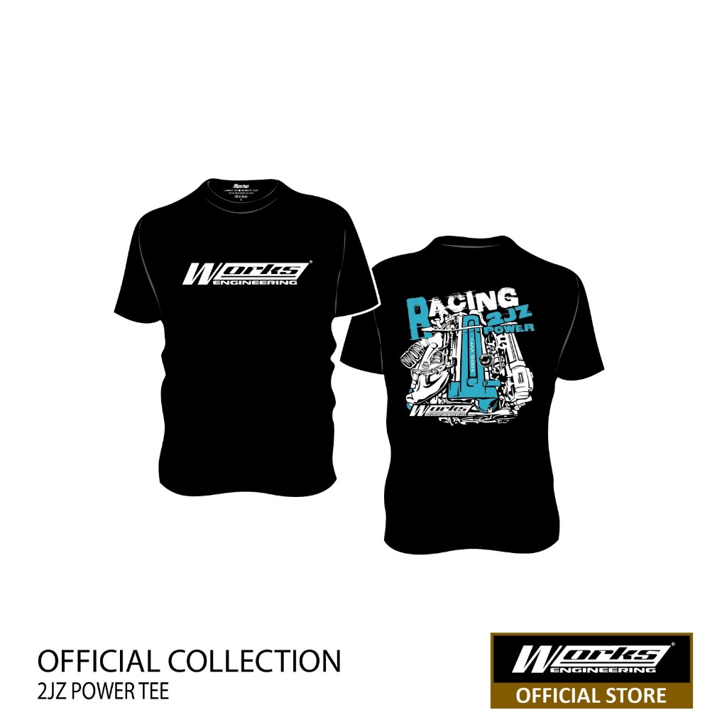 ทํางานวิศวกรรม Toyota Supra 2JZ Engine Tee เสื้อยืดคอกลมไมโครไฟเบอร์ UNISEX