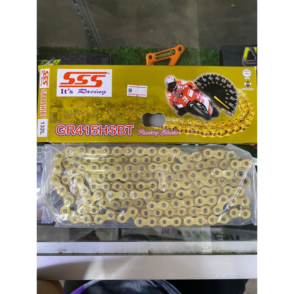 SSS RK CHAIN GOLD GR415HSBT 415 / 132L GR415HSB 415 / 132L