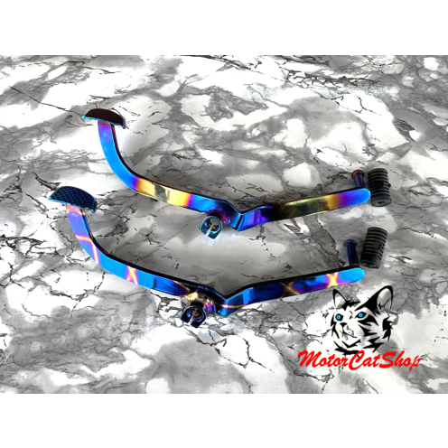 แป้นเกียร์ LC135 4S Titanium Gold, แป้นเกียร์ LC135 V1-V7 Titanium Gold