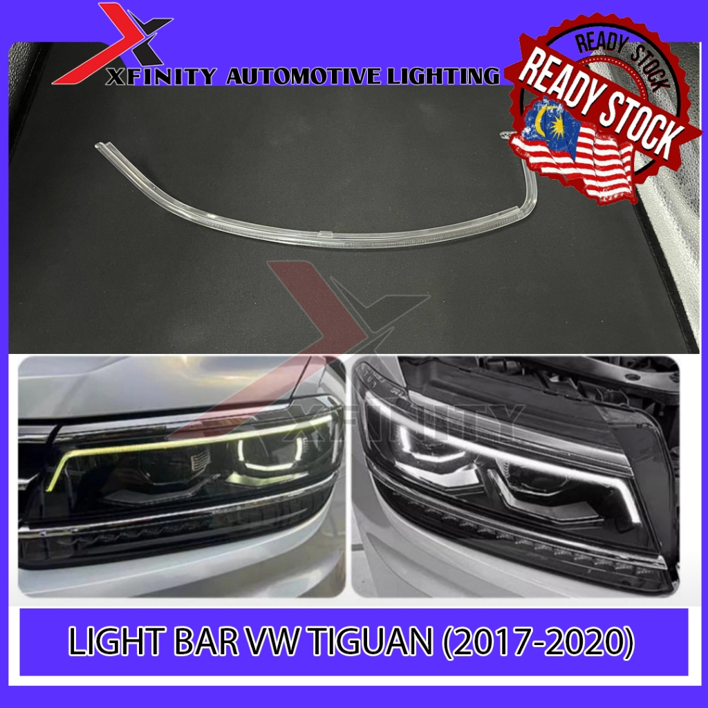 VW TIGUAN 17 18 19 20 LED LIGHT BAR / CCFL / ANGEL EYES