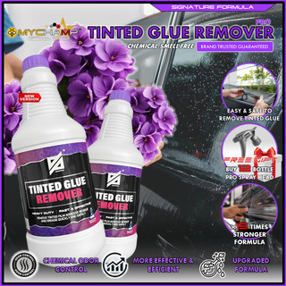 Tinted Glue Remover DDPRO / Car Tinted Tint Film Sticky Glue Remove Glass Cleaner 1000ml