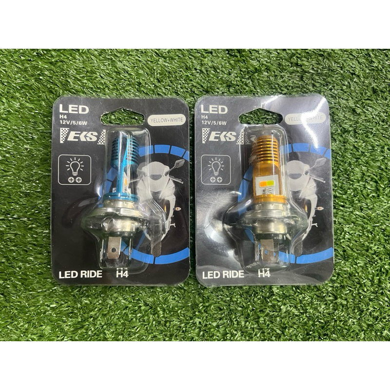 Led H4 12V/5/6W เหลือง+ขาว EKS
