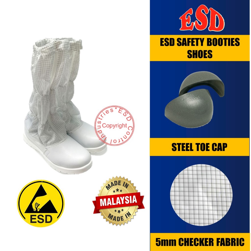 ESD ANTISTATIC SAFETY BOOTIES รองเท้า