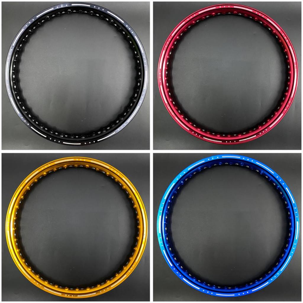 🔥RIM SAIZ 1.4 X 17 ช่องโลหะผสม CNC🔥RIM WAVE 125R 125S 125X 100R EX5 LAGENDA KRISS ALLOY CNC THAILOOK