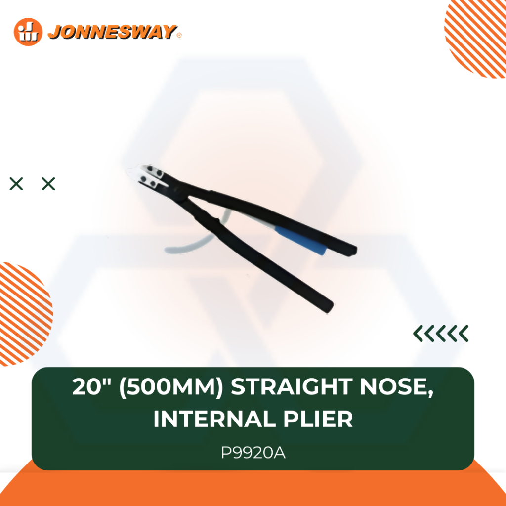 20′ (500MM) STRAIGHT NOSE, INTERNAL PLIER P9920A
