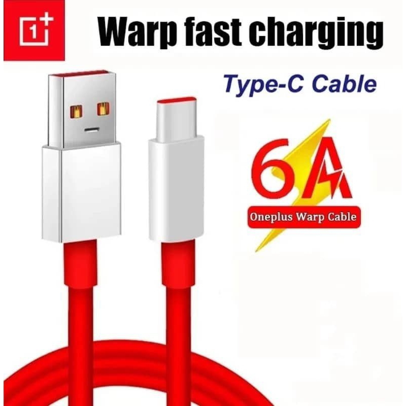 นําเข้า 6A OnePlus 9 9R Nord N10 CE 8Pro 7 Pro 7 6 6T 5 5T 3 3T 2 Warp ชาร์จ USB-A ถึง Type-C Dash F