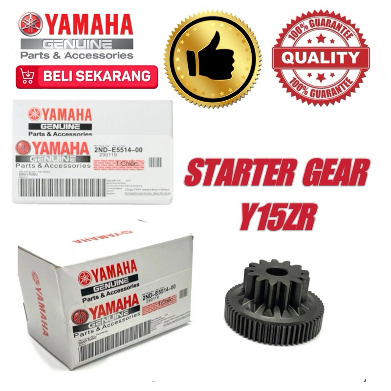 Y15ZR STARTER GEAR EXCITER VIETNAM B48-E5514-00