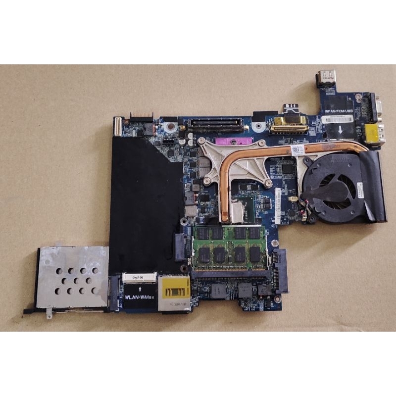 พัดลมระบายความร้อนเมนบอร์ด Dell latitude E6400 พร้อมฮีทซิงค์