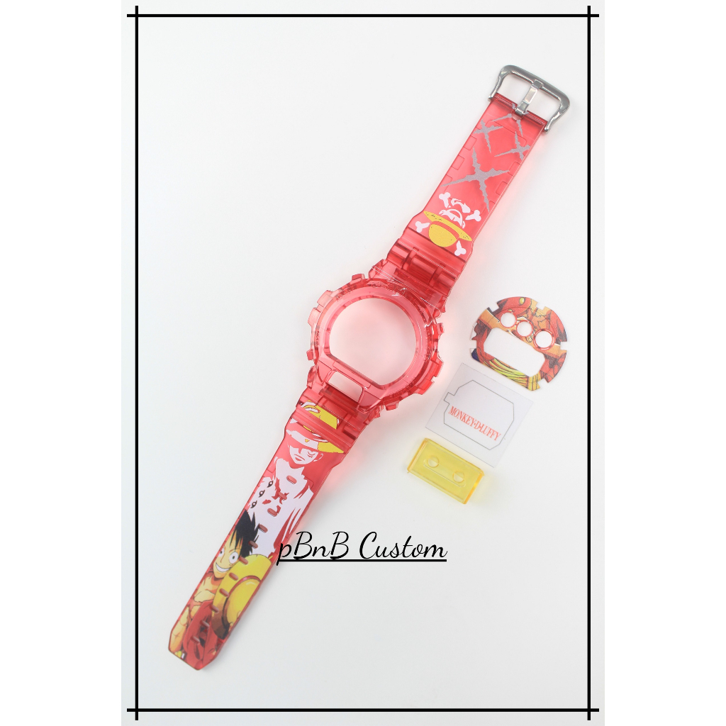 [pBnB ]G-SHOCK Dwsign CUSTOM printing dw6900 "LUFFY 2024 🛒 gshock tali jam dw6900 การพิมพ ์